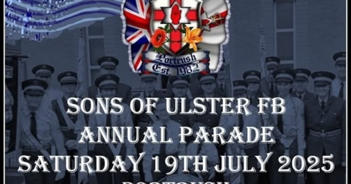 ConnlaYoung's tweet card. 83 loyalist bands expected to take part in Saturday’s parade