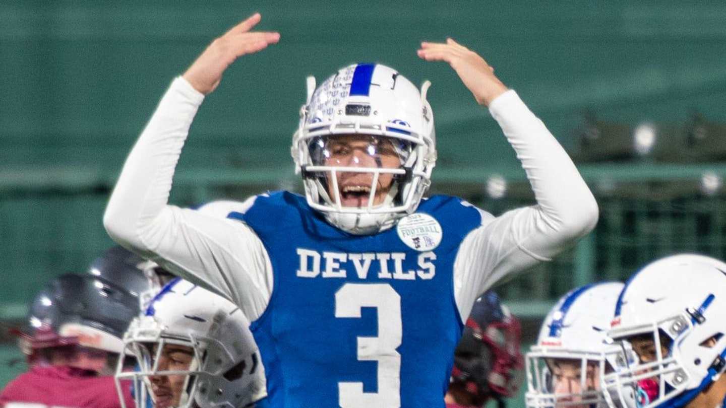 SBLiveMass's tweet card. With the start of the 2025 high school football season getting closer, it is time to preview the top returning quarterbacks in Massachusetts. The quarterback is