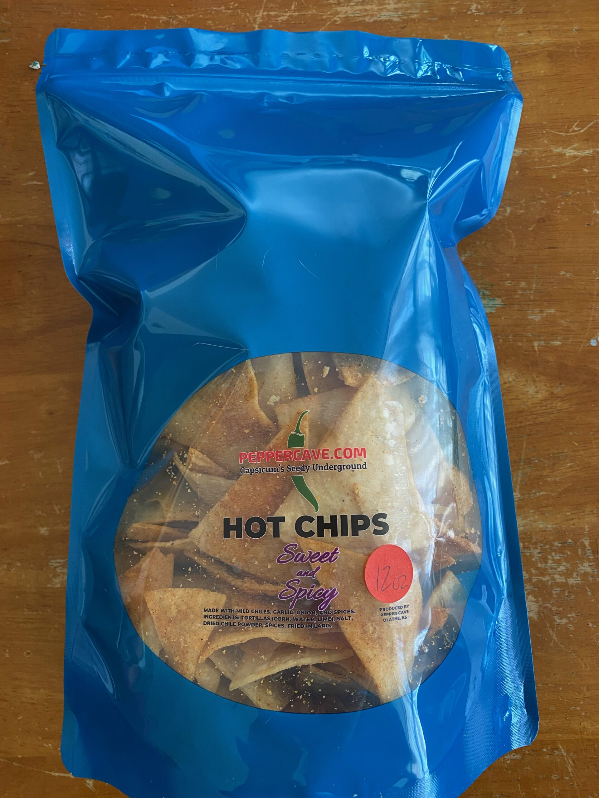 PepperWaffen's tweet card. Lard-fried Hot Chips seasoned with your favorite PepperCave Flavors: Green Hatch - MILD - 2500 SHU Sweet & Spicy - MILD - 5000 SHU Jalapeno + Lime - MILD - 5000 SHU Chipotle Ranch - Mild - 6,000 SHU...