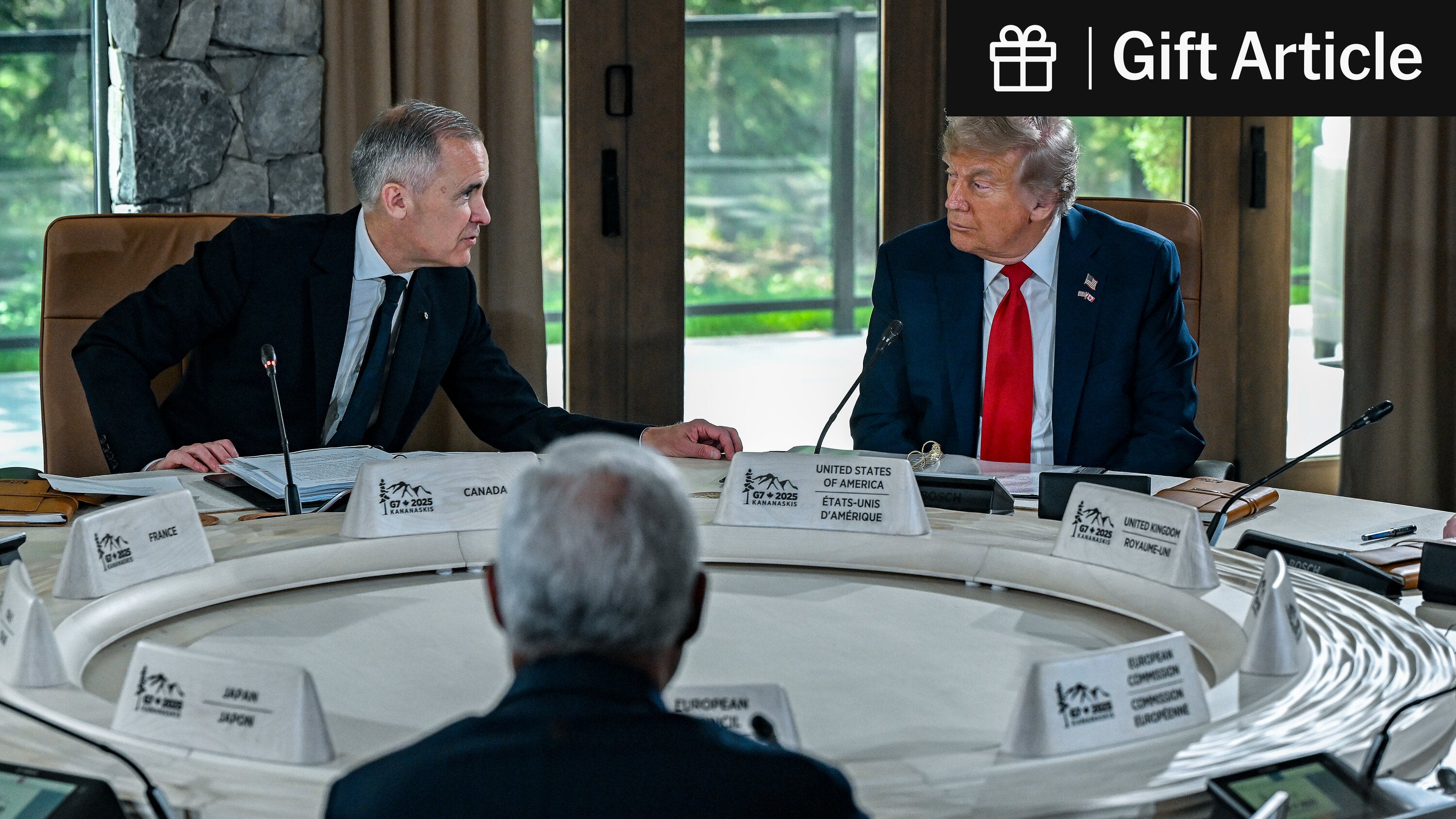 MatinaStevis's tweet card. The country’s new prime minister, Mark Carney, has been called the “Trump whisperer,” and negotiations have been cordial and professional. But it’s been a wild ride.