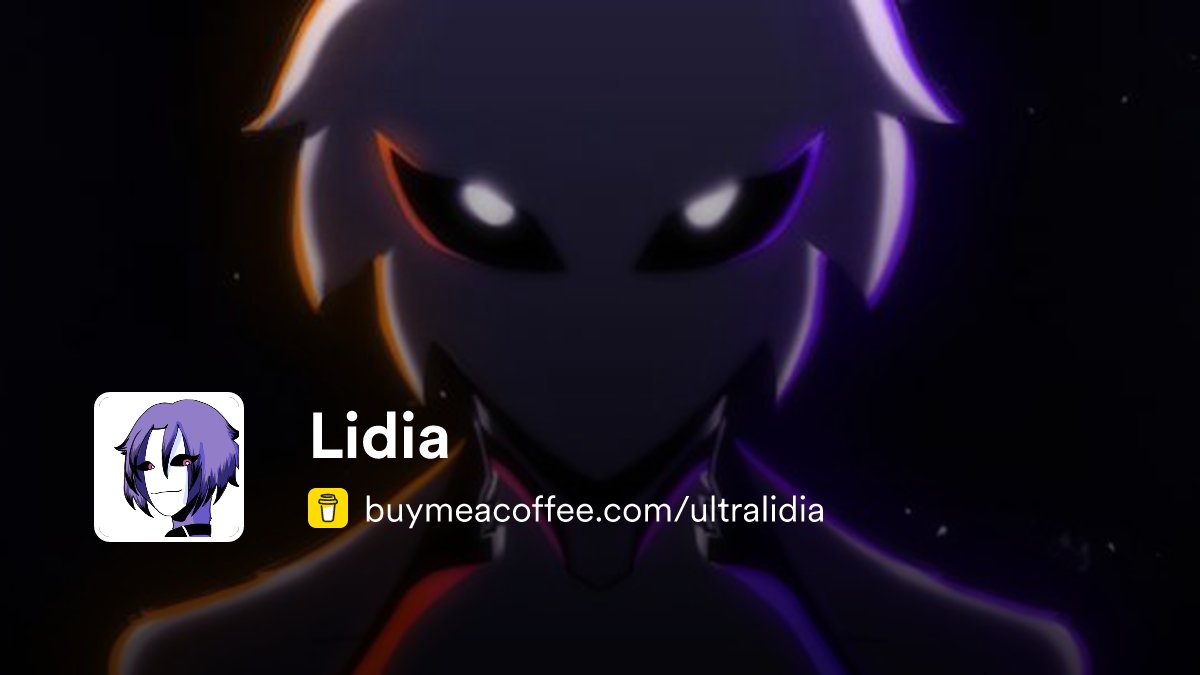 UltraLidia's tweet card. My name is Lidia, I like to play games, listen to music and draw from time to time!(she/her)