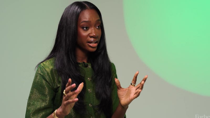 ForbesUnder30's tweet card. You never know when inspiration might hit. For Michelle Adepoju, lightning struck during a post-college trip in Western Africa. As a teen Adepoju, who was raised in the UK. in a Nigerian immigrant...