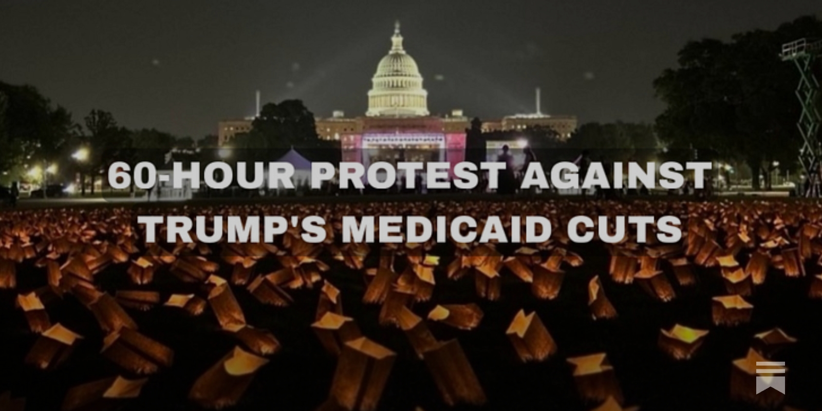 TheWatchdogCo's tweet card. Protests in dozens of states, Jeanine Pirro roasted, Jerome Powell calls out Trump, and more