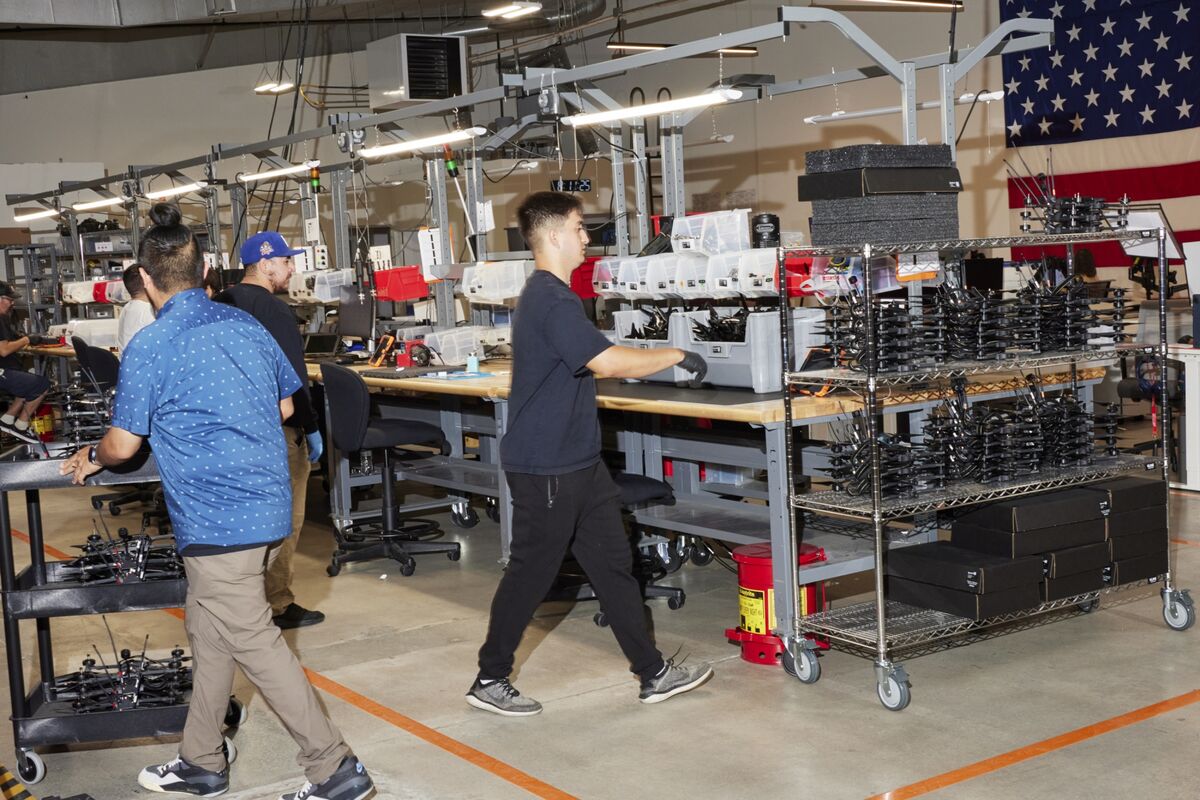 ive_m5's tweet card. Tech startups are spending big on advanced factories and weapons production. Customers are not guaranteed