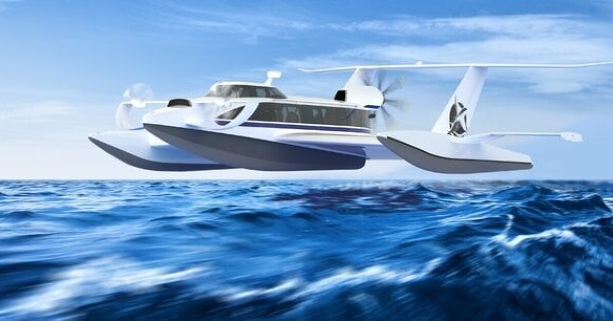 LaTribune's tweet card. Les bateaux volants d'Aqualines prennent l'eau