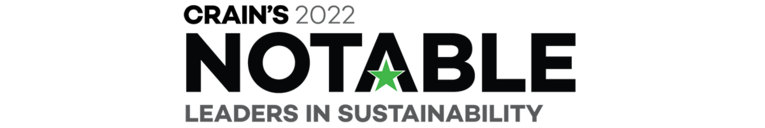 FanningInvest's tweet card. Crain's 2022 Notable Leaders in Sustainability