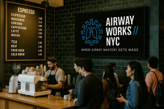 ProtectedAirway's tweet card. Discover Airway Works in NYC, your hub for hands-on airway training. Elevate your skills with immersive programs tailored for all levels.
