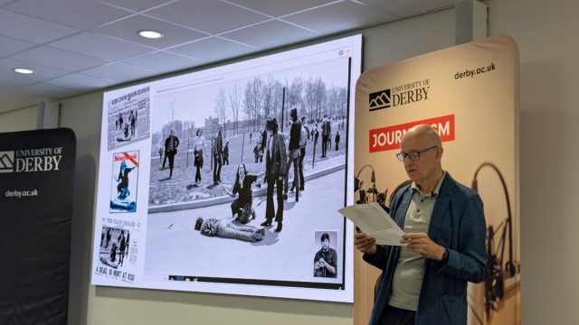TheAJEUK's tweet card. The morning started with an introduction of keynote speaker Tony Harcup – author of Journalism: Principles and Practice, a text on every reading list – by outgoing AJE chair Lada Price.…