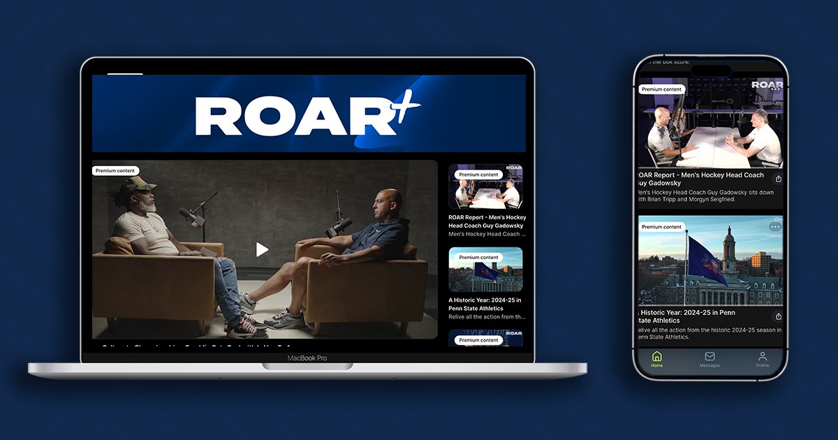 StuffSomersSays's tweet card. Roar+, Penn State's new NIL platform, is here.