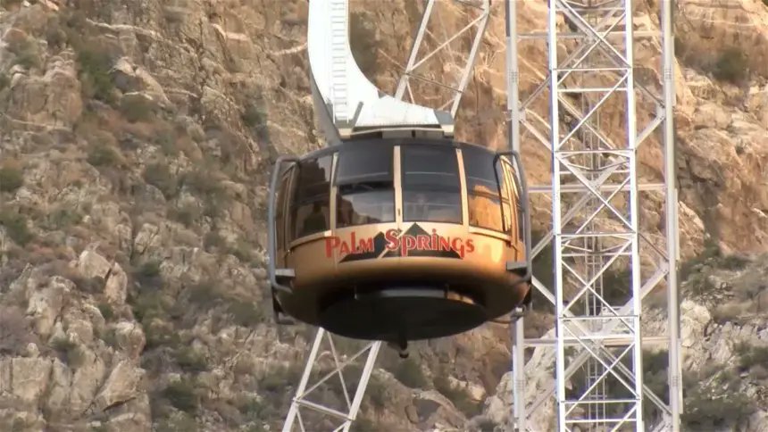 KESQ's tweet card. PALM SPRINGS (CNS) -The Palm Springs Aerial Tramway will offer free admission throughout August to members of select law enforcement agencies. The appreciation program runs from Aug. 1-31 at 1 Tram...