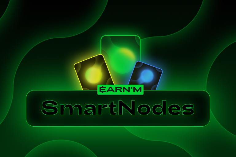 GrapesPad's tweet card. $EARNM is the World’s First Deflationary MobileFi & DePIN Rewards Ecosystem, Transforming Smartphones into EarnPhones!
