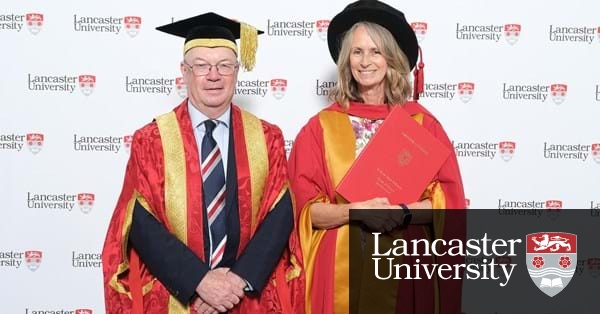 LancasterPress's tweet card. Former Lancaster psychology lecturer Susan Gathercole OBE has been awarded the honorary degree of Doctor of Science at the July graduation ceremonies. 