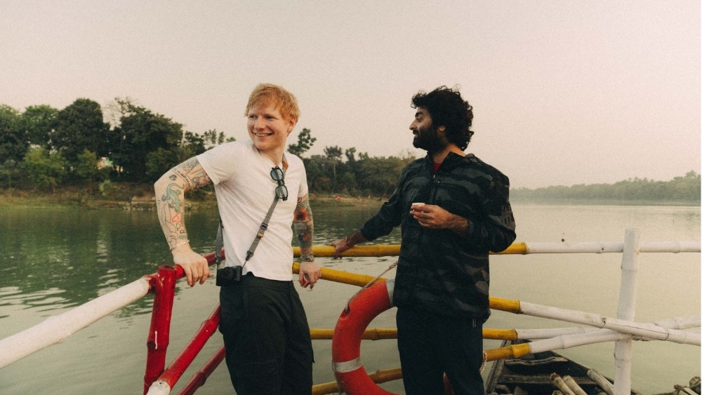 bmi's tweet card. Ed Sheeran has released a cross-cultural remix of his summer hit 'Sapphire' featuring Indian singer Arijit Singh.