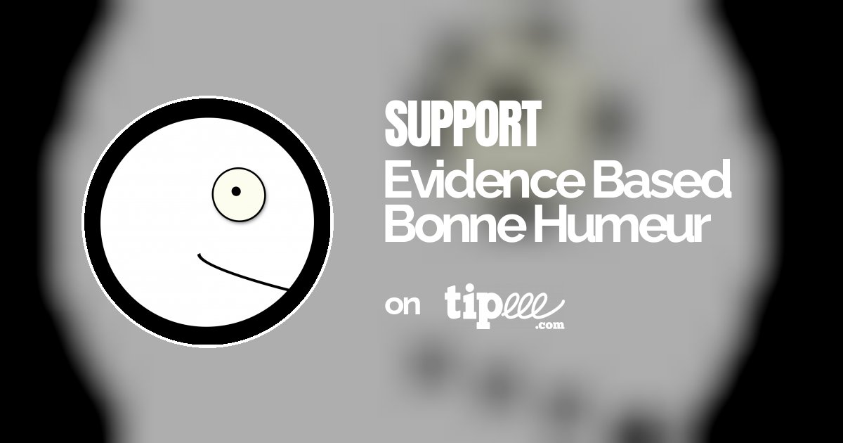 Evidencebbh's tweet card. Tipeee est la platforme n°1 en Europe de financement participatif pour les Créateurs de contenus