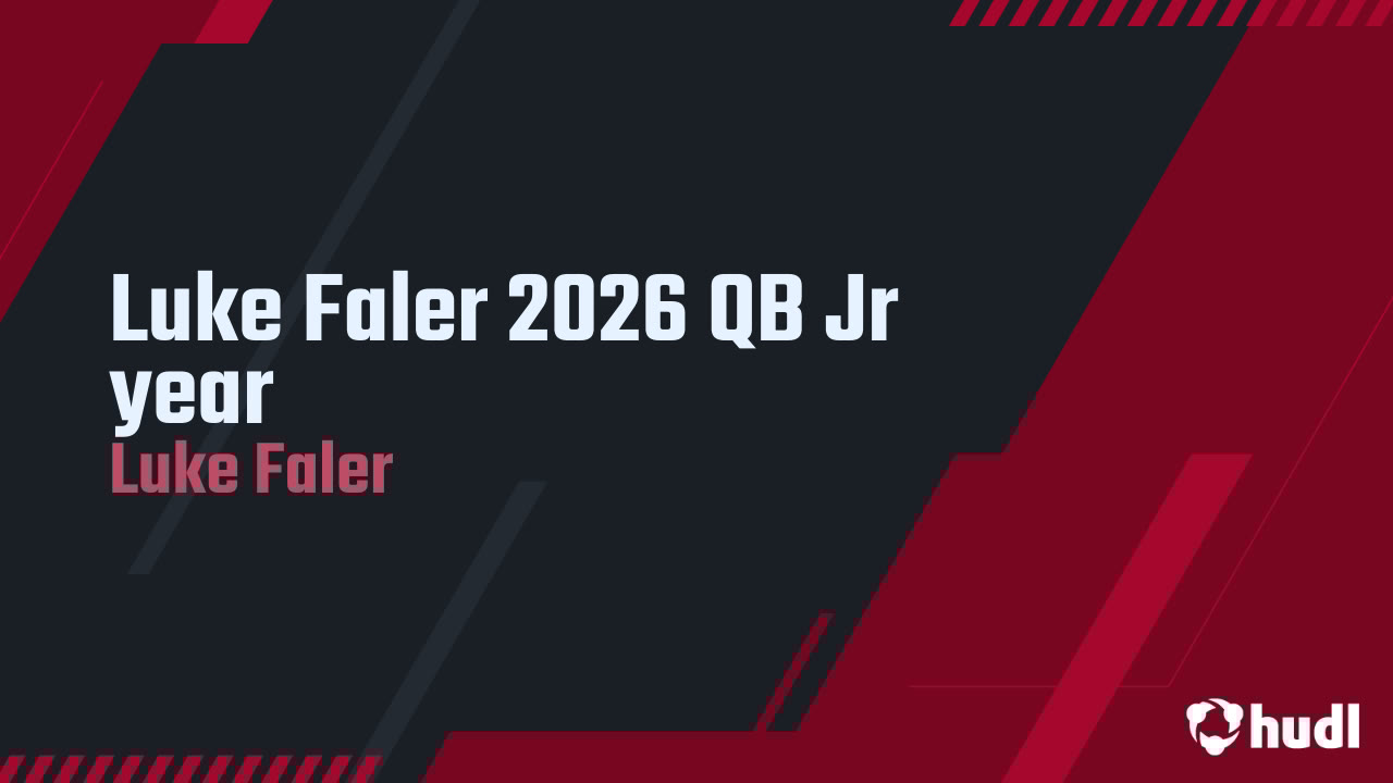 lukefaler7's tweet card. Luke Faler 2026 QB Jr year