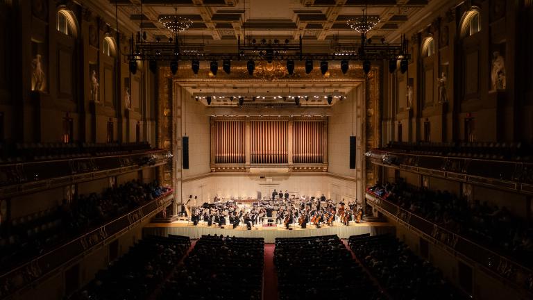 BosConservatory's tweet card. Hear samples from the October 27 concert program, including Scheherezade’s daring tales and Richard Strauss’s comic romance Der Rosenkavalier.