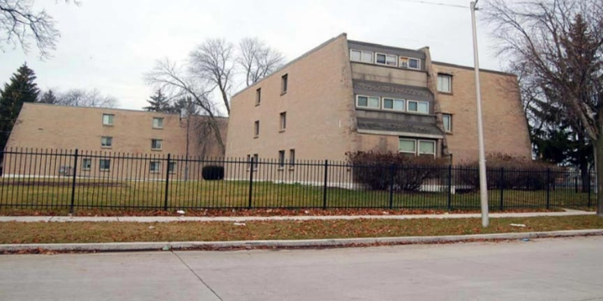 MilwaukeeDCD's tweet card. The proposal calls for $1.67 million to help pay for a $15.2 million renovation of the 72-unit Northwoods Apartments, 2515-2519 N. Second St.