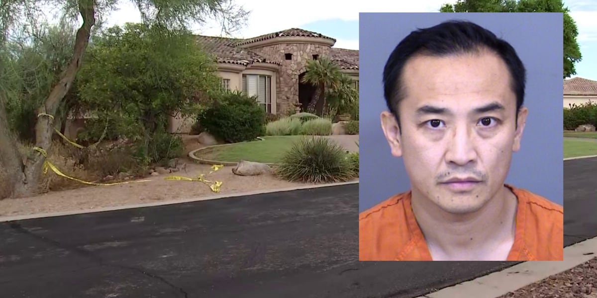 DavidCaltabiano's tweet card. A man is in custody after allegedly shooting and killing his wife at a Scottsdale home on Saturday night.
