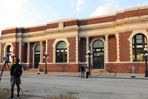 USFNews's tweet card. The restoration of the historic Tampa Union Station is being shaped by USF from every angle — led by School of Architecture and Community Design alumnus architect Jerel McCants, who developed his...