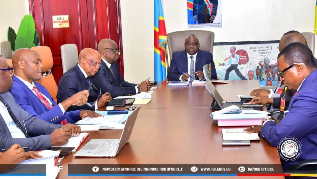 deskecocd's tweet card. L’Inspecteur général des Finances et Chef de service, Christophe Bitasimwa, a reçu ce mardi 22 juillet 2025 dans son cabinet de travail les délégations du Centre d’Expertise, d’Évaluation et de...