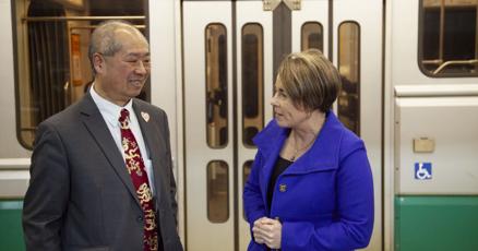 ChrisLisinski's tweet card. [Coverage Developing] Gov. Maura Healey plans Wednesday to roll out a massive new plan to stabilize the MBTA's troubled finances and supercharge other transportation investments with billions of...