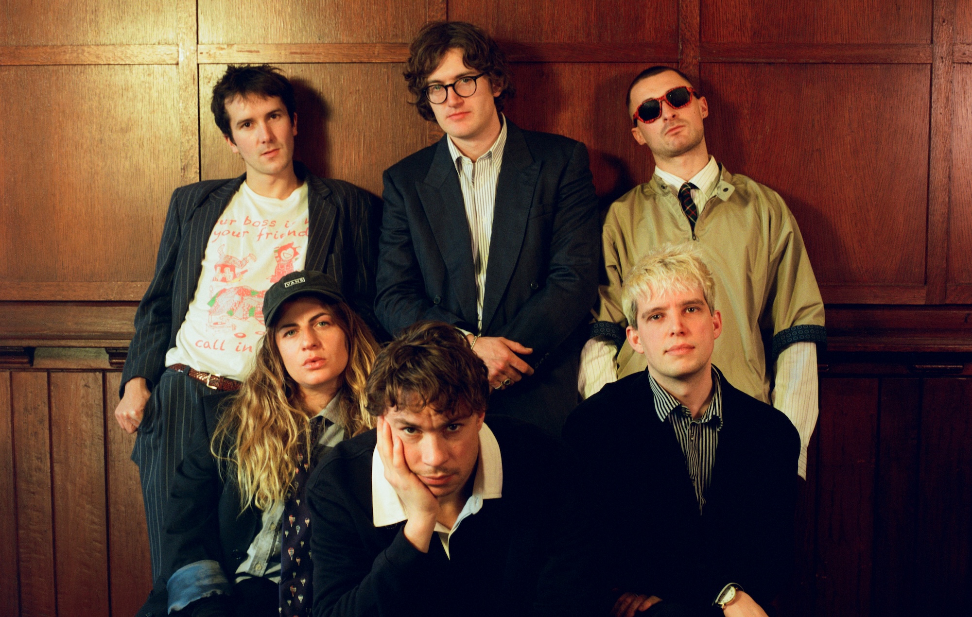 rishi_shah2's tweet card. The London indie cult heroes swap the mosh pit for old school pop and country-tinged rock on a typically satirical third album