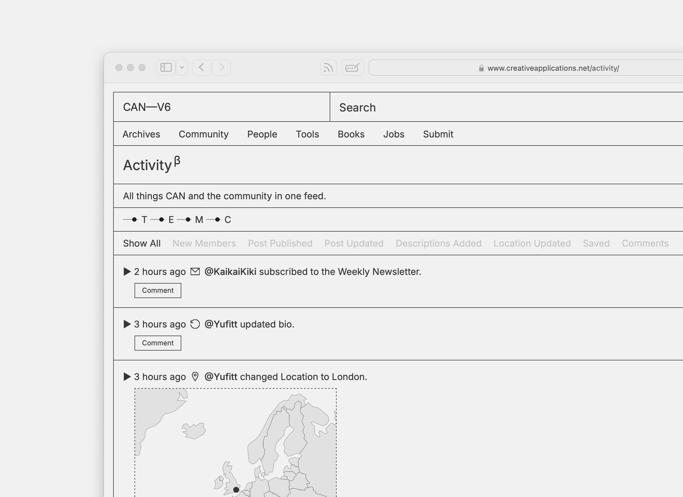 creativeapps's tweet card. Activity is a whole new way to interact with content, ideas, and each other on CAN. Learn more about it in this guide and Q&A.