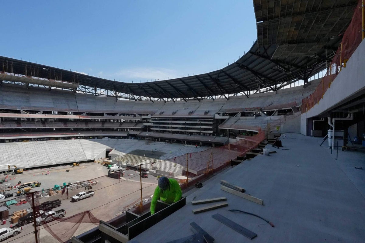 ByTimGraham's tweet card. Times have changed as the rollout for the Bills' new stadium is a reminder of Rich Stadium's early days.