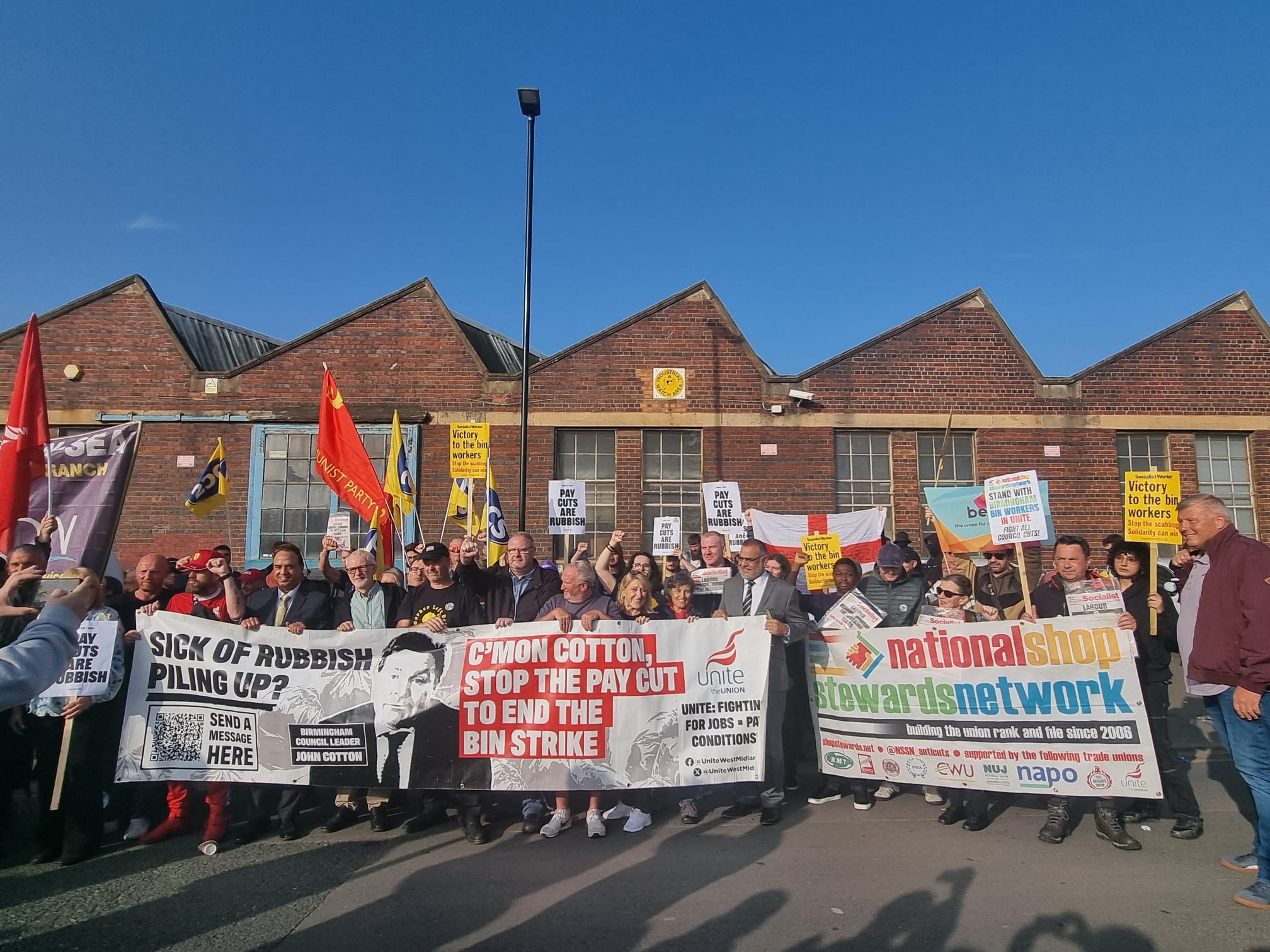 1917paul's tweet card. Labour vs the working class Birmingham Socialist Party members Birmingham bin workers in Unite the Union are in a heroic six-month dispute against the Labour city council, seeking to impose up to...
