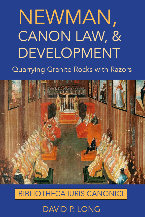 CUAPress's tweet card. We are pleased to have David P. Long on the blog to discuss his book Newman, Canon Law, and Development: Quarrying Granite Rocks with Razors. David is Dean of the Metropolitan School of Professional...