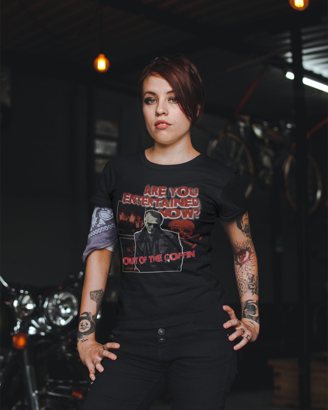 DirkMcfly's tweet card. Ladies and gentlemen, rise and shine from your fashion slumber! Introducing the Unisex Jersey Short Sleeve Tee featuring "Out of The Coffin" with the legendary Comedian Rev Bob Levy. This isn't just...
