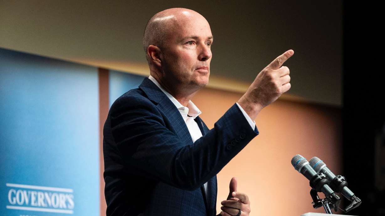 timvandenack's tweet card. Gov. Spencer Cox defended the unfolding immigration crackdown, blasted by some, but says