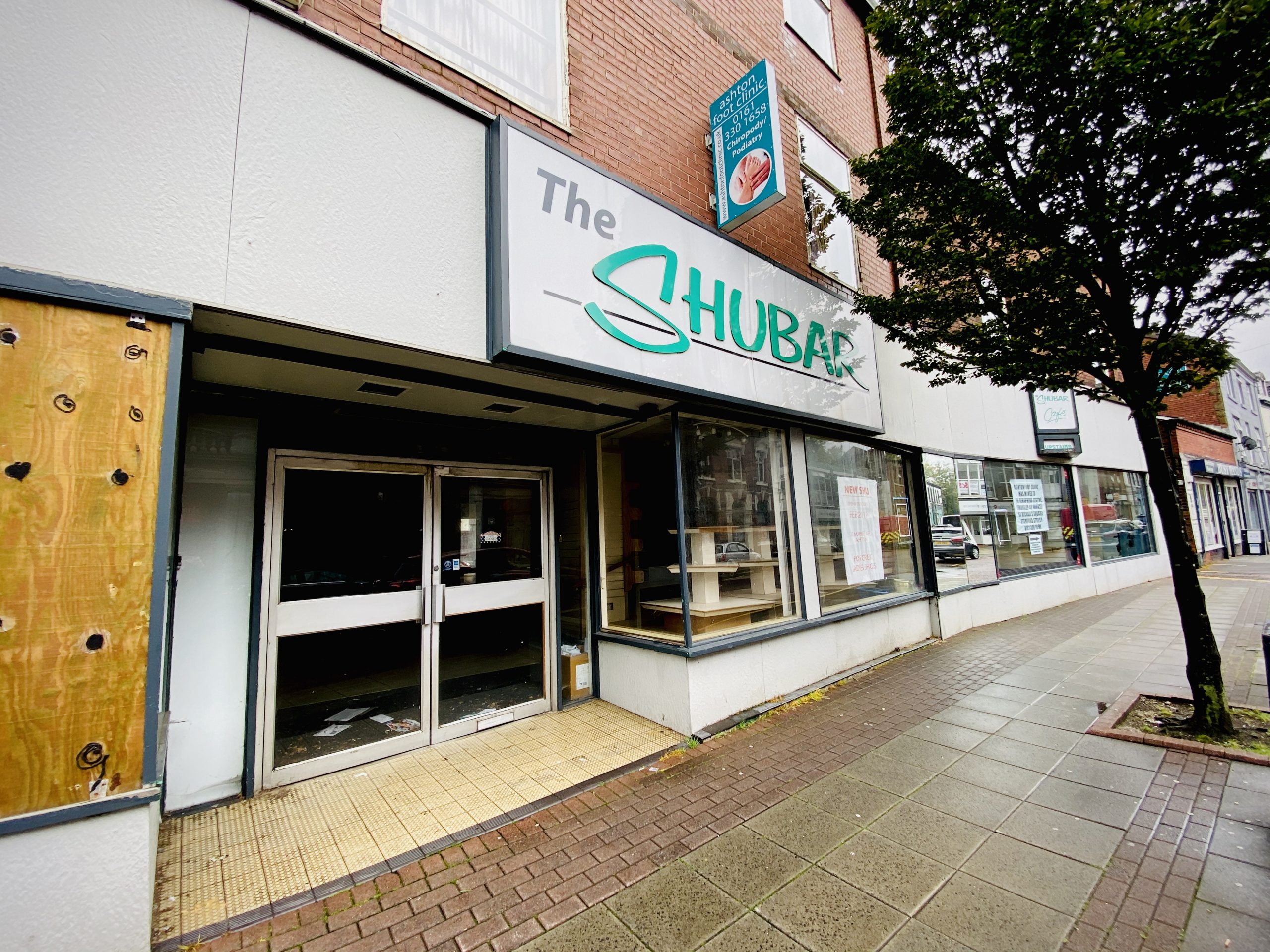 TamesideCorr's tweet card. For Andy Kleek, of Monopoly Properties and who reopened Chute Bar, hopes to transform the former Shubar site into one and two-bedroomed
