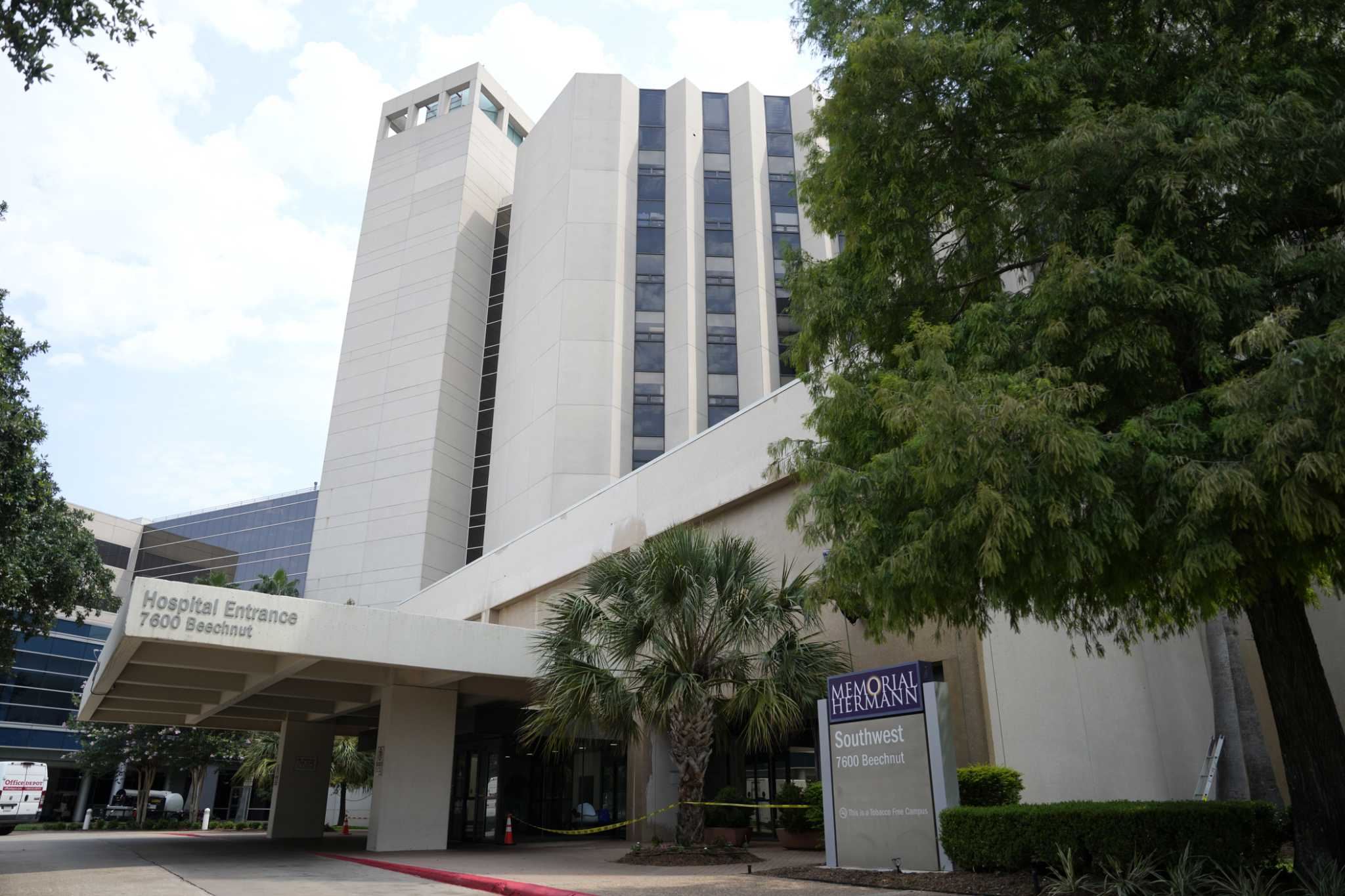 evanmac3's tweet card. Memorial Hermann is laying off 83 employees due to the closure of the University Place senior living community and nursing center in southwest Houston.