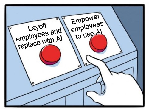 CyberRaiju's tweet card. At what point is your “secure” job at risk?