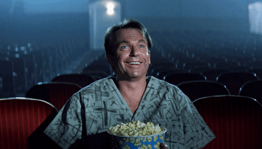 EternityAnimat1's tweet card. Heads up, Sutter Cane fans - Arrow Video is giving John Carpenter's IN THE MOUTH OF MADNESS a stacked 4K UHD release just in time for Halloween.