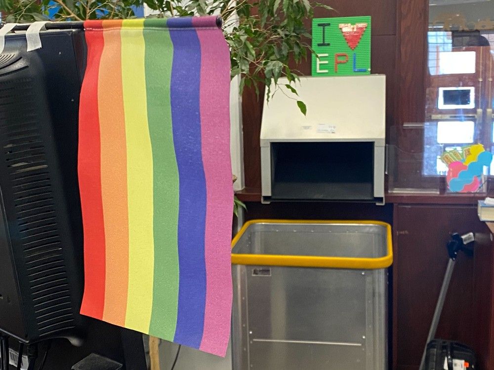 drjjwright's tweet card. ‘Step backwards’: Union decries Pride flag removals from Edmonton Public Library branches
