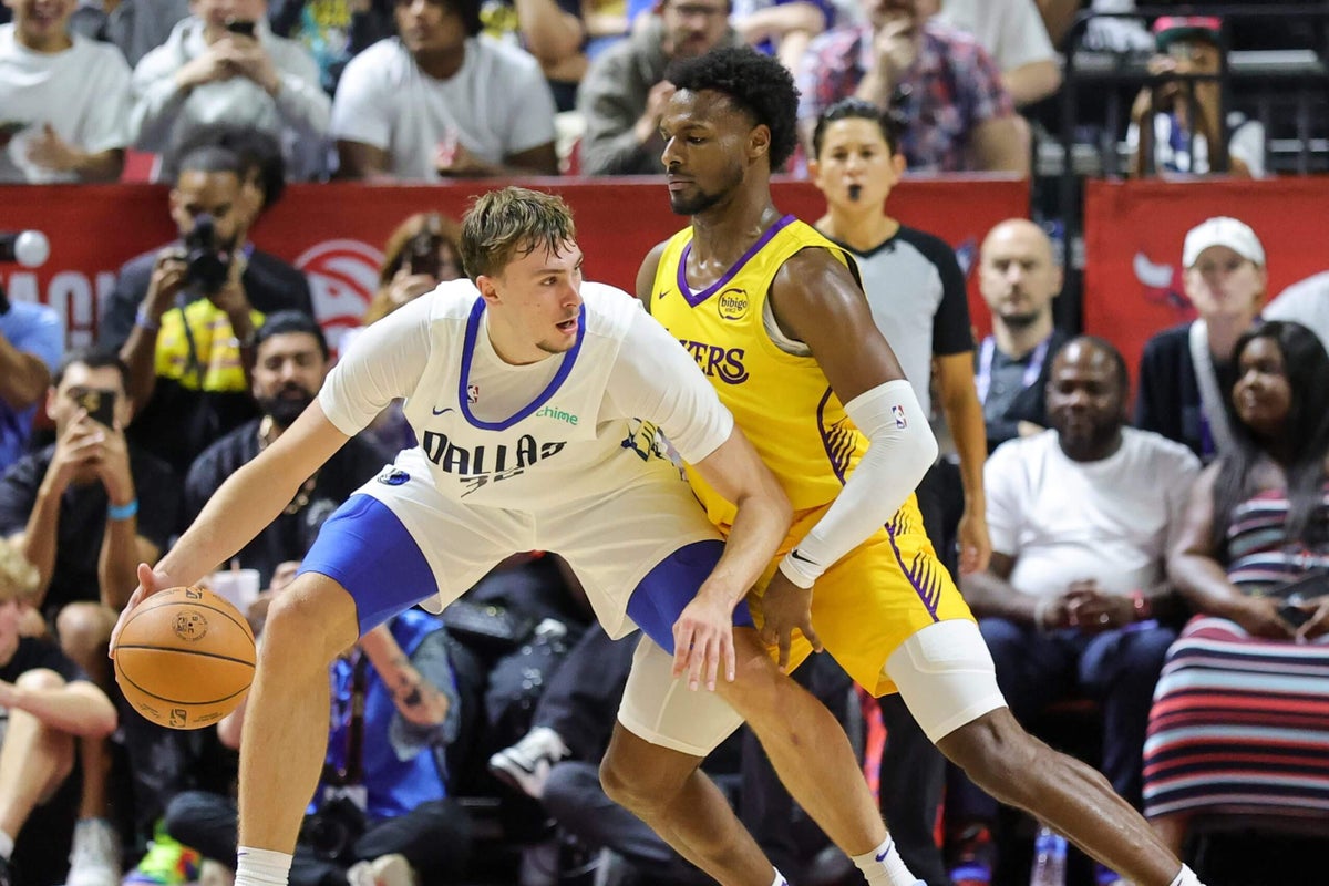 christianpclark's tweet card. A packed-out Thomas & Mack Center got what it wanted in the second quarter of Thursday's NBA Summer League game.
