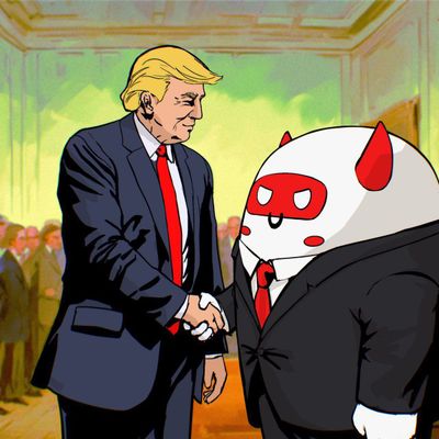 BlocksterCom's tweet card. The $TRUMP token has officially gone live on the TRON network, marking a major step in its multi-chain expansion strategy.