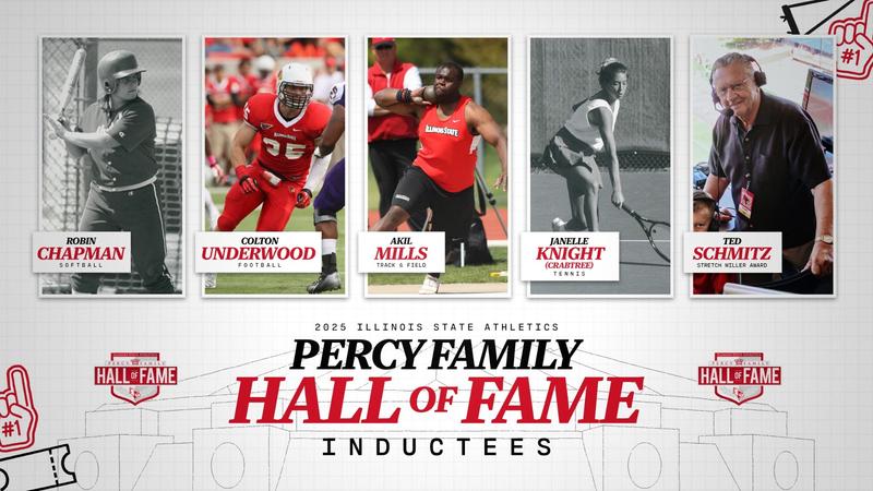 PSPigskin's tweet card. The 2025 Illinois State Athletics Percy Family Hall of Fame class was officially announced Friday, with five Illinois State legends set to join the prestigious group of Illinois State Athletics'...