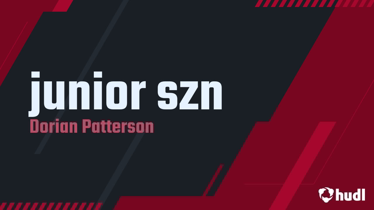 Dorian_Patterso's tweet card. junior szn