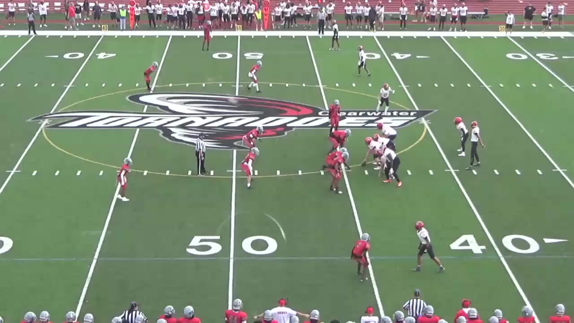 Ddavidson_12's tweet card. Sophomore Spring Game