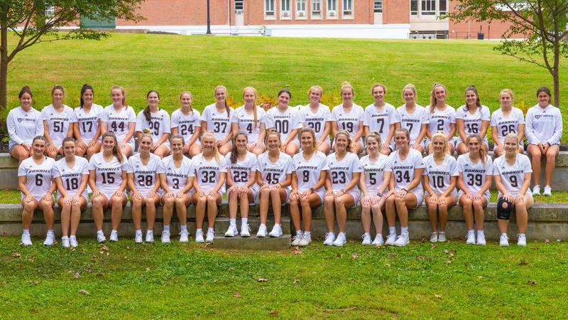 GoBonnies's tweet card. The St. Bonaventure women's lacrosse program has earned recognition for academic excellence by being honored as an Intercollegiate Women's Lacrosse Coaches Association (IWLCA) Academic Honor Squad.
