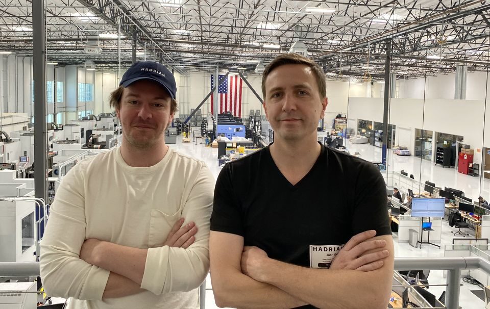StepStoneVC's tweet card. For decades, American manufacturing has been on the decline, slowly gutted, outsourced, and left scrambling to keep up with global competitors like China. Now, Hadrian, a California-based defense...