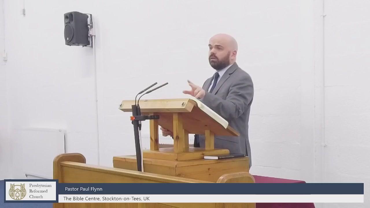 TheBibleCentres's tweet card. Paul Flynn | Presbyterian Reformed Church of Stockton-on-Tees