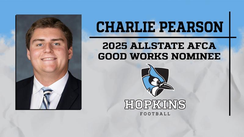 JHU_Football's tweet card. Rising Senior Among Record-Breaking 197 Nominees Nationwide