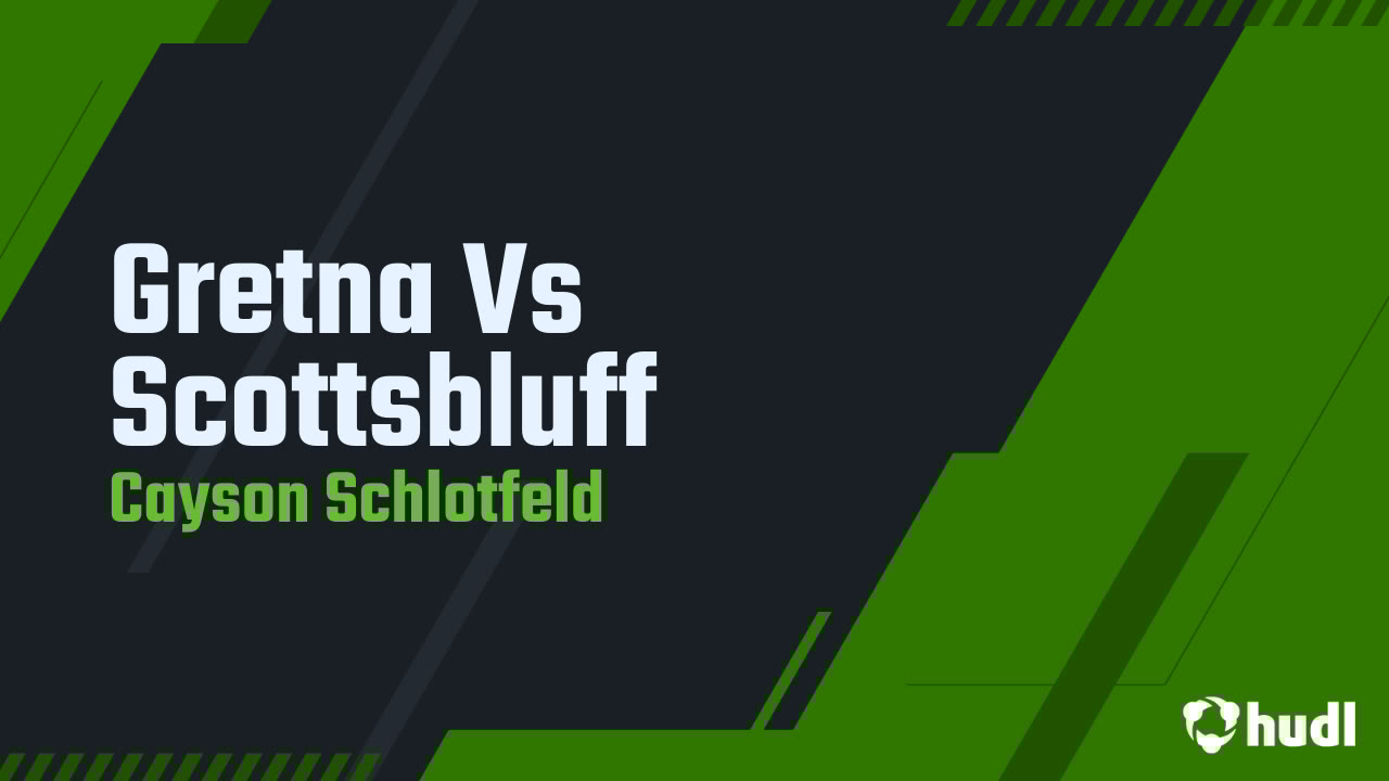 blitzthegame22's tweet card. Gretna Vs Scottsbluff