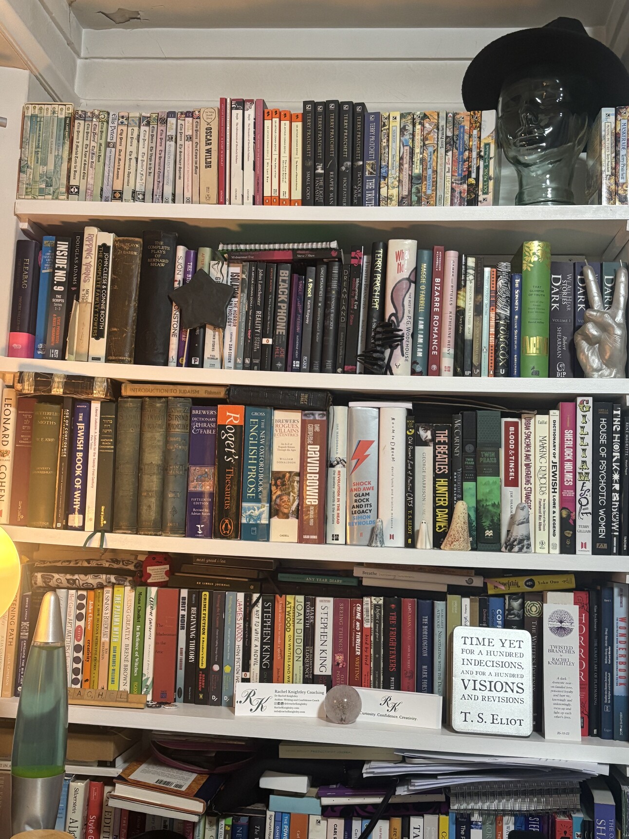 lavietidhar's tweet card. Books have to be ‘in order’ – but it isn’t necessarily an order anyone but me would recognise