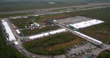 WTHITV's tweet card. Deportation flights from the makeshift South Florida immigration detention facility dubbed “Alligator Alcatraz,” have begun, the state’s governor said.