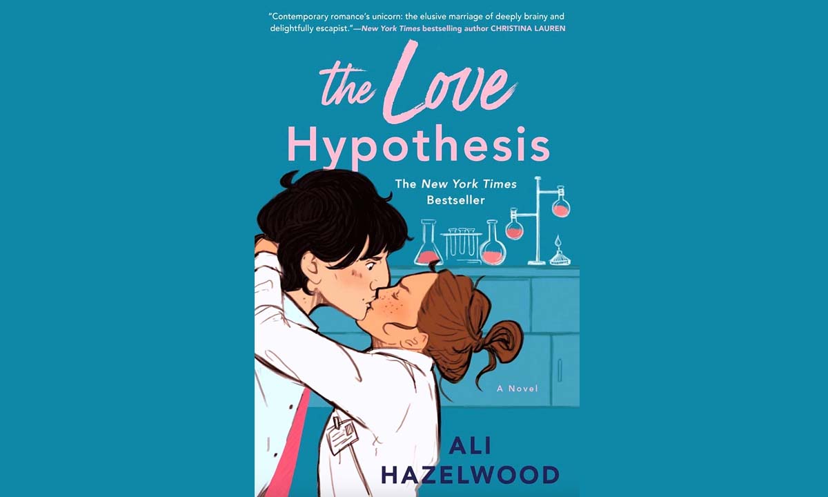 LadyGeeksMedia's tweet card. The Love Hypothesis film adaptation is officially happening with Lili Reinhart and Tom Bateman cast as Olive and Adam, respectively.